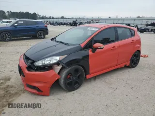2015 Ford Fiesta ST with VIN 3FADP4GX7FM148407, listed as a Copart auction lot 46087425 with 108,616 mi miles and Clean Title. Bid and sale history available at carsss.com. Image 1.