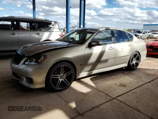 2009 Infiniti M with VIN JNKCY01E79M800329, listed as a Copart auction lot 48539935 with 185,561 mi miles and Salvage Title. Bid and sale history available at DreamBid. Image 1.