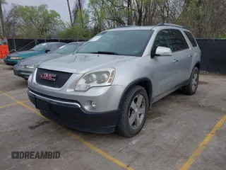 2011 GMC Acadia SLT1 with VIN 1GKKRRED8BJ418810, listed as a IAAI auction lot 41934989 with 179,299 mi miles. Bid and sale history available at carsss.com. Image 2.
