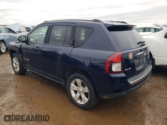 2015 Jeep Compass Latitude with VIN 1C4NJDEB6FD324883, listed as a Copart auction lot 82026614 with 127,516 mi miles and Clean Title. Bid and sale history available at carsss.com. Image 2.