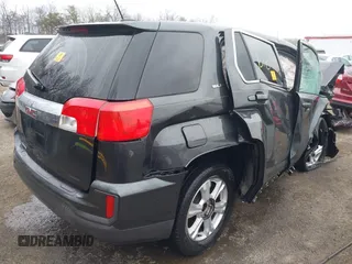 2017 GMC Terrain SLE with VIN 2GKALMEK5H6326204, listed as a IAAI auction lot 41466398 with Not Provided miles. Bid and sale history available at carsss.com. Image 4.