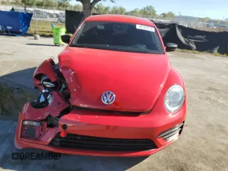 2017 Volkswagen Beetle 1.8T Fleet with VIN 3VWF17AT0HM611256, listed as a Copart auction lot 48166215 with 93,060 mi miles and Salvage Title. Bid and sale history available at carsss.com. Image 5.