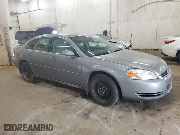 2008 Chevrolet Impala LS z VIN 2G1WB58N289125836, wystawiony jako Copart lot #57127295 z przebiegiem Nie podano mil oraz Szkoda całkowita • Salvage title. Historia ofert i sprzedaży dostępna na DreamBid. Obrazek 4.