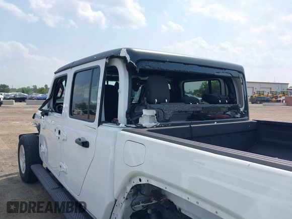 2023 Jeep Gladiator Sport S with VIN 1C6HJTAG3PL532694, listed as a IAAI auction lot 42446863 with 40,525 mi miles and . Bid and sale history available at DreamBid. Image 18.