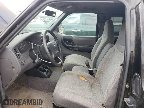 2002 Ford Ranger XL Fleet with VIN 1FTZR45E52TA14860, listed as a Copart auction lot 57704695 with 107,240 mi miles and Non repairable. Bid and sale history available at DreamBid. Image 7.
