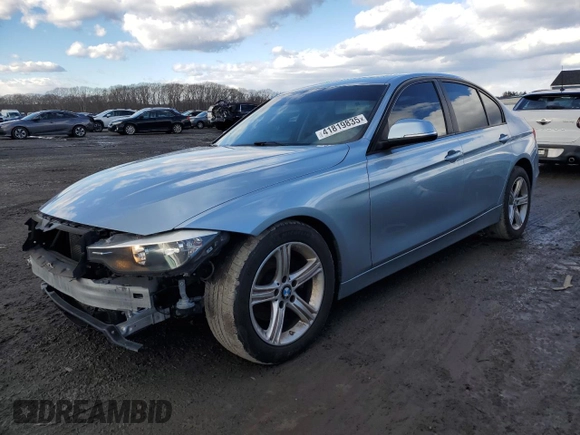 2015 BMW 3 Series 320i xDrive with VIN WBA3C3C5XFK200536, listed as a Copart auction lot 52116505 with 135,890 mi miles and Non Repairable. Bid and sale history available at carsss.com. Image 1.