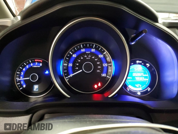 2019 Honda Fit LX with VIN 3HGGK5H49KM738328, listed as a Copart auction lot 46488815 with 52,825 mi miles and Non Repairable. Bid and sale history available at carsss.com. Image 9.