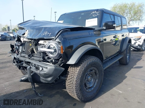 2024 Ford Bronco Outer Banks with VIN 1FMDE8BH2RLB45441, listed as a IAAI auction lot 41991322 with 4,056 mi miles and . Bid and sale history available at DreamBid. Image 18.