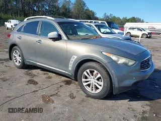 2011 Infiniti FX35 with VIN JN8AS1MU3BM110056, listed as a IAAI auction lot 41752523 with 1 mi miles. Bid and sale history available at carsss.com. Image 1.