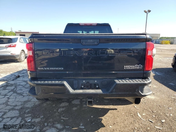 2020 Chevrolet Silverado 3500HD High Country with VIN 1GC4YVEY5LF311107, listed as a Copart auction lot 60852454 with 51,001 mi miles and Salvage Title. Bid and sale history available at carsss.com. Image 6.