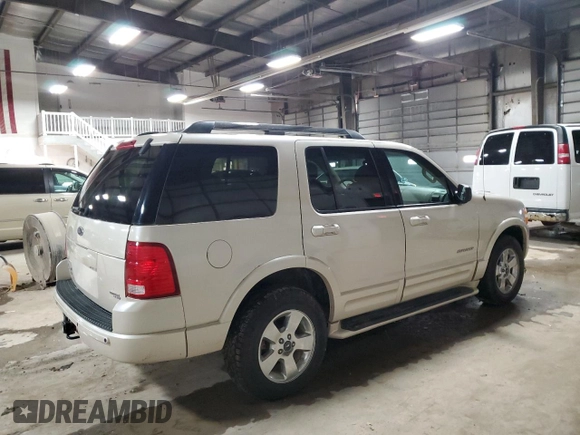 2005 Ford Explorer with VIN 1FMDU75K05ZA54907, listed as a Copart auction lot 80825574 with 154,681 mi miles and Salvage title. Bid and sale history available at DreamBid. Image 3.