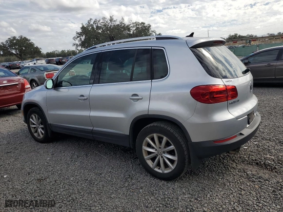 2017 Volkswagen Tiguan Wolfsburg Edition with VIN WVGSV7AX9HW505201, listed as a Copart auction lot 40199474 with 49,278 mi miles and Salvage Title. Bid and sale history available at carsss.com. Image 2.