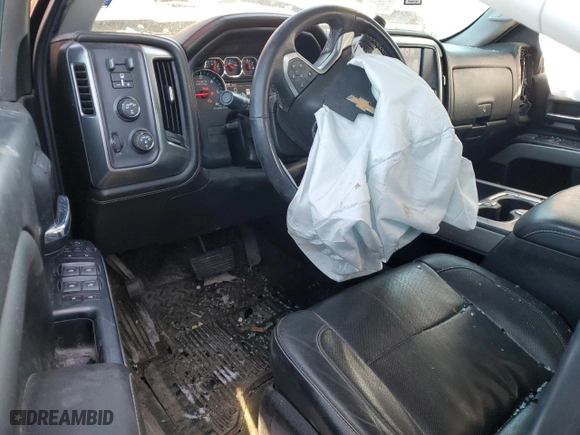 2017 Chevrolet Silverado 1500 LTZ with VIN 3GCUKSEC5HG500639, listed as a Copart auction lot 44865935 with 107,047 mi miles and Salvage Title. Bid and sale history available at carsss.com. Image 8.