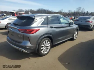 2019 Infiniti QX50 LUXE with VIN 3PCAJ5M38KF102976, listed as a Copart auction lot 53711065 with 52,673 mi miles and Salvage Title. Bid and sale history available at carsss.com. Image 3.