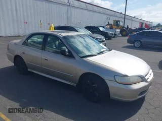 2001 Honda Accord EX z VIN 1HGCG16521A005814, wystawiony jako IAAI lot #42537549 z przebiegiem Nie podano mil oraz . Historia ofert i sprzedaży dostępna na DreamBid. Obrazek 1.