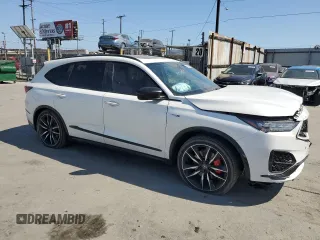 2024 Acura MDX Type S w/Advance Package with VIN 5J8YD8H81RL001171, listed as a Copart auction lot 54366615 with 23,669 mi miles and Salvage Title. Bid and sale history available at carsss.com. Image 4.