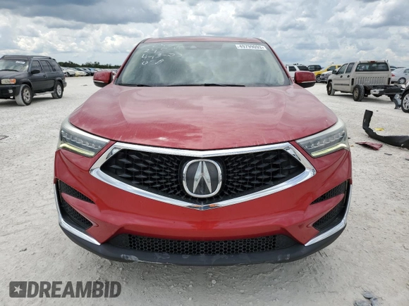 2019 Acura RDX with VIN 5J8TC1H34KL004127, listed as a Copart auction lot 49799093 with 59,158 mi miles. Bid and sale history available at carsss.com. Image 5.
