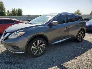 2015 Nissan Murano S z VIN 5N1AZ2MH1FN279844, wystawiony jako Copart lot #60042235 z przebiegiem 216 769 mil mil oraz Czysty tytuł • Clean title. Historia ofert i sprzedaży dostępna na DreamBid. Obrazek 1.