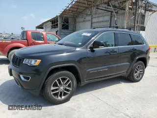 2017 Jeep Grand Cherokee Limited with VIN 1C4RJEBG9HC793417, listed as a Copart auction lot 52128015 with 162,000 mi miles and Salvage Title. Bid and sale history available at carsss.com. Image 1.