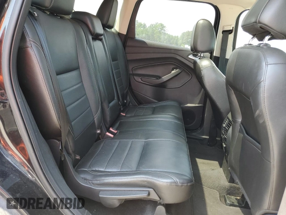2015 Ford Escape Titanium with VIN 1FMCU0JX7FUA87129, listed as a Copart auction lot 61846965 with 160,044 mi miles and Salvage title. Bid and sale history available at DreamBid. Image 11.