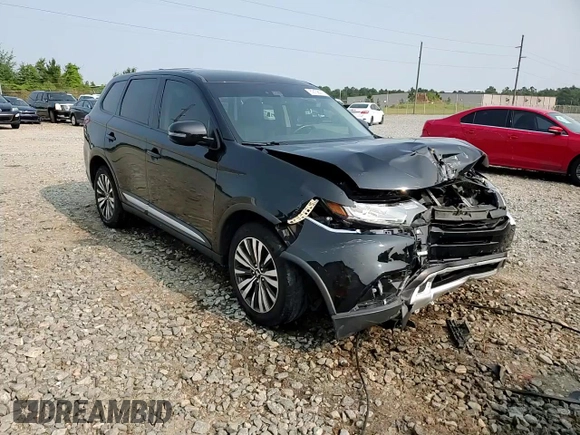 2020 Mitsubishi Outlander SE with VIN JA4AD3A33LZ043762, listed as a Copart auction lot 59156015 with 58,483 mi miles and Salvage title. Bid and sale history available at DreamBid. Image 15.