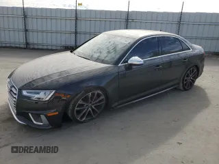 2019 Audi S4 Prestige with VIN WAUC4AF48KA046915, listed as a Copart auction lot 78511144 with 76,018 mi miles and Salvage Title. Bid and sale history available at carsss.com. Image 1.
