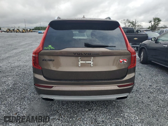 2016 Volvo XC90 T6 Momentum with VIN YV4A22PK1G1019644, listed as a Copart auction lot 52175075 with 140,718 mi miles and Clean Title. Bid and sale history available at carsss.com. Image 6.