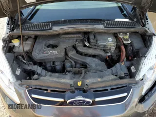 2017 Ford C-Max Energi Titanium with VIN 1FADP5FU2HL113484, listed as a Copart auction lot 80453973 with 323,914 mi miles. Bid and sale history available at carsss.com. Image 13.