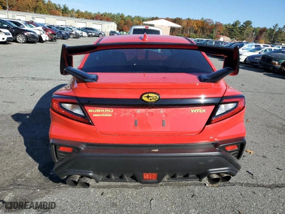 2022 Subaru WRX Limited with VIN JF1VBAL62N9016893, listed as a Copart auction lot 76872254 with 0 mi miles and Non Repairable. Bid and sale history available at carsss.com. Image 6.
