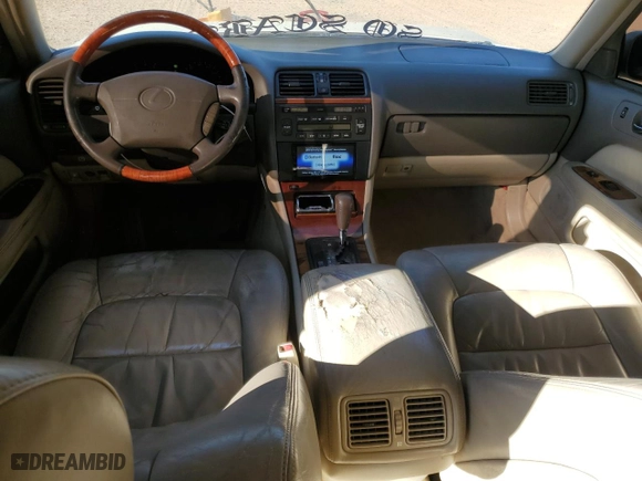 1998 Lexus LS 400 Luxury Sdn with VIN JT8BH28F0W0135556, listed as a Copart auction lot 47600435 with 271,285 mi miles and Salvage Title. Bid and sale history available at carsss.com. Image 8.