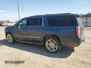 2019 GMC Yukon XL SLT with VIN 1GKS1GKC1KR130314, listed as a Copart auction lot 48037435 with 152,870 mi miles and Salvage Title. Bid and sale history available at carsss.com. Image 2.