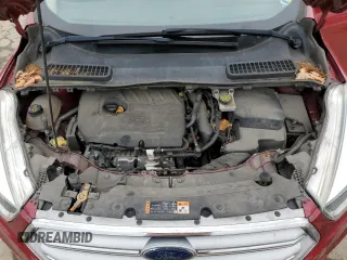 2017 Ford Escape SE with VIN 1FMCU0GD4HUA35103, listed as a Copart auction lot 50725215 with 123,937 mi miles and Salvage Title. Bid and sale history available at carsss.com. Image 12.