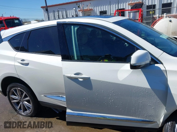2020 Acura RDX Technology with VIN 5J8TC2H53LL033188, listed as a IAAI auction lot 41820947 with 55,488 mi miles and . Bid and sale history available at DreamBid. Image 12.