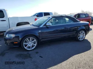 2007 Audi S4 z VIN WUARL48HX7K900924, wystawiony jako Copart lot #49795785 z przebiegiem 110 107 mil mil oraz Czysty tytuł • Clean title. Historia ofert i sprzedaży dostępna na DreamBid. Obrazek 1.