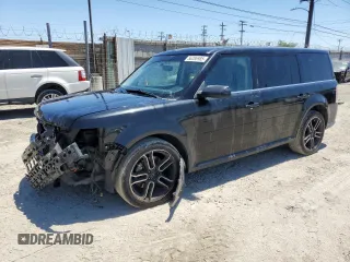 2013 Ford Flex SEL z VIN 2FMGK5C8XDBD13998, wystawiony jako Copart lot #56286985 z przebiegiem 157 796 mil mil oraz Szkody całkowita. Historia ofert i sprzedaży dostępna na DreamBid. Obrazek 1.
