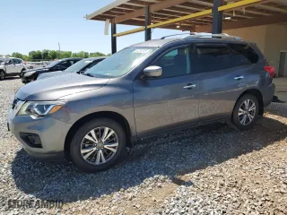 2017 Nissan Pathfinder SV with VIN 5N1DR2MN0HC617316, listed as a Copart auction lot 52251075 with 183,733 mi miles and Salvage Title. Bid and sale history available at carsss.com. Image 1.