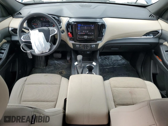 2022 Chevrolet Traverse LS with VIN 1GNEVFKW8NJ190604, listed as a Copart auction lot 78693064 with 34,252 mi miles and Salvage Title. Bid and sale history available at carsss.com. Image 8.