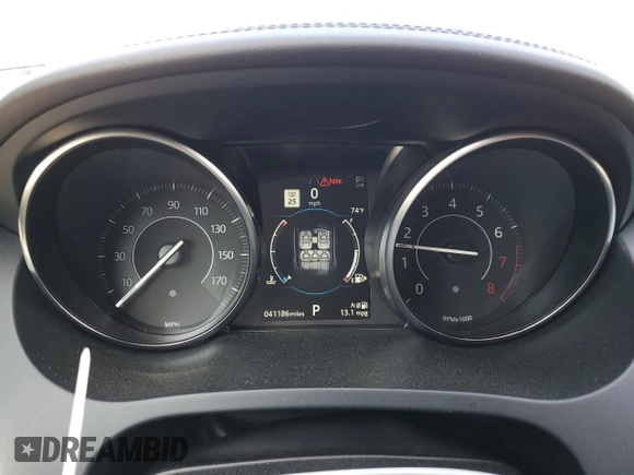 2019 Jaguar E-Pace S with VIN SADFJ2FX9K1Z36336, listed as a Copart auction lot 56222635 with 41,186 mi miles and Salvage Title. Bid and sale history available at DreamBid. Image 9.