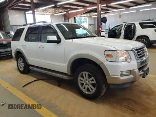 2010 Ford Explorer Eddie Bauer with VIN 1FMEU7EE1AUA67753, listed as a Copart auction lot 61509335 with 166,825 mi miles and Salvage title. Bid and sale history available at DreamBid. Image 4.