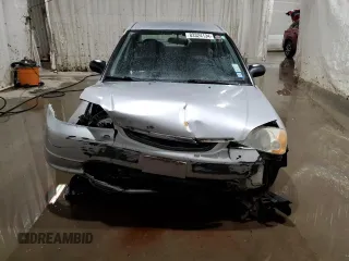 2001 Honda Civic DX with VIN 2HGES162X1H527248, listed as a Copart auction lot 84811674 with 132,592 mi miles and Salvage Title. Bid and sale history available at carsss.com. Image 5.
