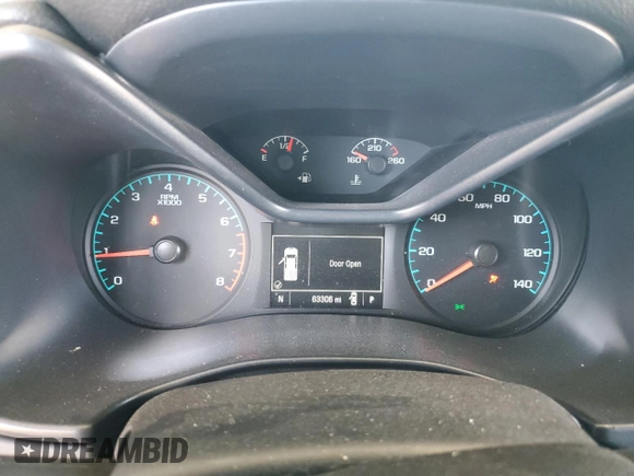2015 Chevrolet Colorado 2WD LT with VIN 1GCGSBEA2F1155741, listed as a Copart auction lot 56996225 with 63,306 mi miles and Salvage title. Bid and sale history available at DreamBid. Image 9.