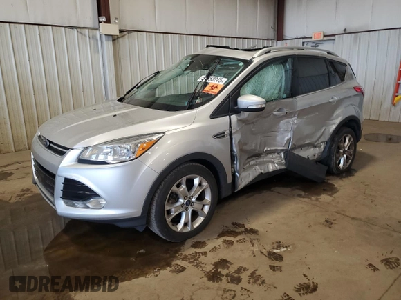 2016 Ford Escape Titanium with VIN 1FMCU9J9XGUC49553, listed as a Copart auction lot 54850245 with Not Provided miles and Salvage Title. Bid and sale history available at DreamBid. Image 1.