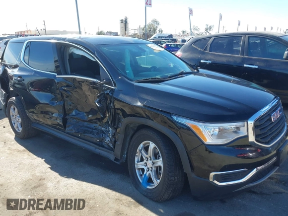 2019 GMC Acadia SLE with VIN 1GKKNKLA2KZ293381, listed as a IAAI auction lot 41378807 with 143,131 mi miles. Bid and sale history available at carsss.com. Image 1.