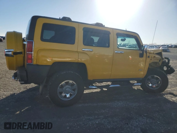 2006 Hummer H3 with VIN 5GTDN136668104360, listed as a Copart auction lot 85010584 with 171,619 mi miles and Salvage Title. Bid and sale history available at DreamBid. Image 3.