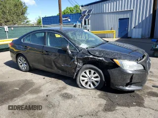 2017 Subaru Legacy with VIN 4S3BNAB68H3023828, listed as a Copart auction lot 57171015 with 105,460 mi miles and Salvage title. Bid and sale history available at DreamBid. Image 4.
