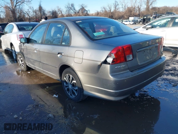 2004 Honda Civic LX with VIN 1HGES16694L001770, listed as a IAAI auction lot 41339665 with 222,430 mi miles. Bid and sale history available at carsss.com. Image 3.