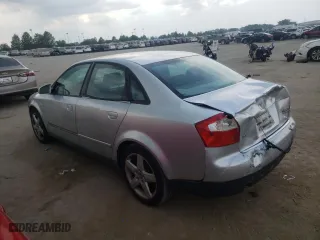 2002 Audi A4 1.8T with VIN WAULC68E52A234717, listed as a Copart auction lot 64574594 with 180,284 mi miles and Salvage Title. Bid and sale history available at carsss.com. Image 2.