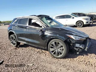 2020 Infiniti QX50 Essential z VIN 3PCAJ5M12LF108630, wystawiony jako Copart lot #76789084 z przebiegiem Nie podano mil oraz Szkoda całkowita • Salvage title. Historia ofert i sprzedaży dostępna na DreamBid. Obrazek 4.