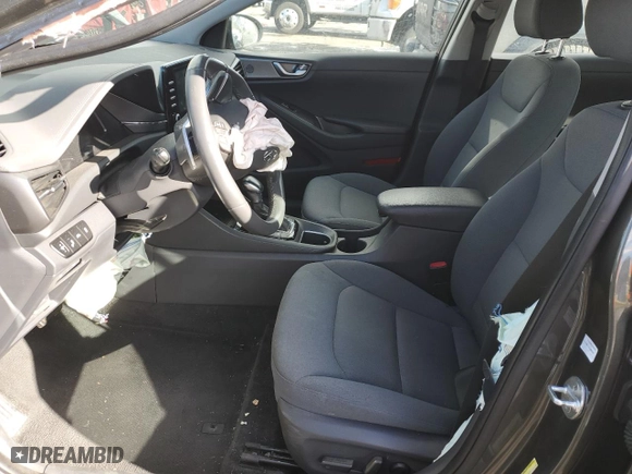 2020 Hyundai Ioniq Hybrid SEL with VIN KMHC85LC3LU235588, listed as a Copart auction lot 42591405 with 58,782 mi miles and Salvage Title. Bid and sale history available at carsss.com. Image 7.