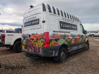 2020 Mercedes-Benz Sprinter with VIN W1W4EBHY6LT030247, listed as a Copart auction lot 45239795 with Not Provided miles and Salvage Title. Bid and sale history available at DreamBid. Image 3.